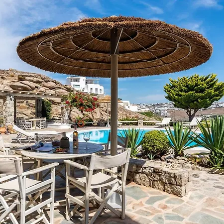 Yalos Mykonos Ornos Pouli Private W Shared Swimming Pool Appartamento *