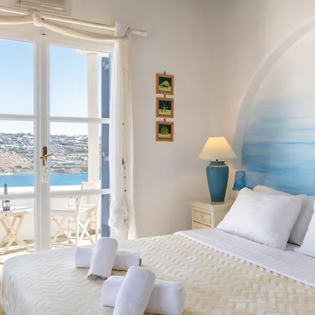 Yalos Mykonos Ornos Pouli Private W Shared Swimming Pool Appartamento